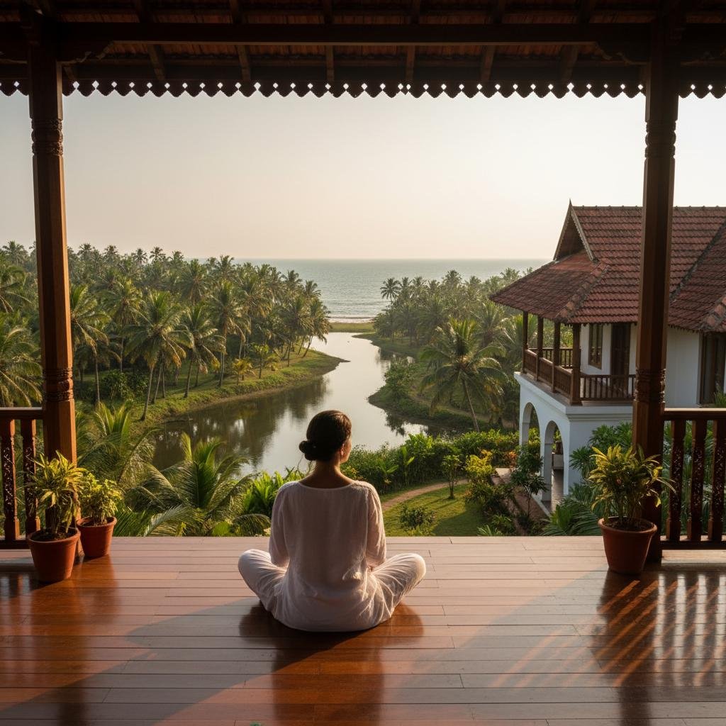 Kerala spiritual wellness retreat