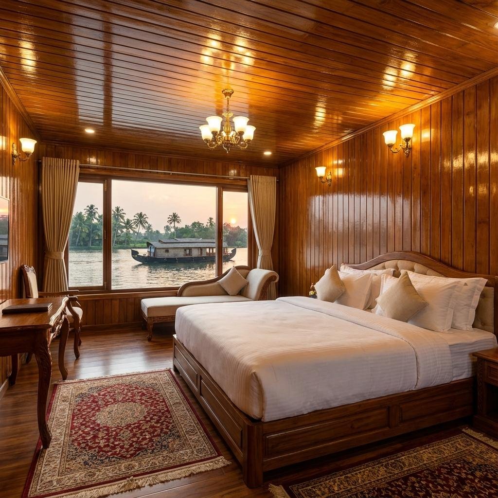 Kerala backwater retreat accommodation